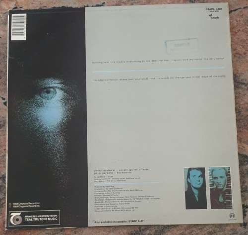 CRAZY HOUSE Still Looking For Heaven On Earth (VG+/VG+) Chrysalis STARL 5487 SA Pressing 1988