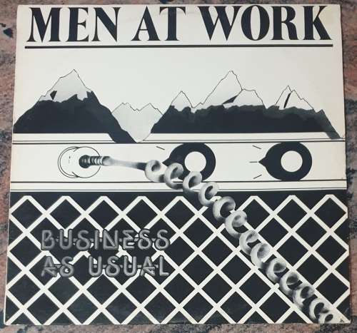 MEN AT WORK Business As Usual (Excellent/Very Good+) ASF 2734 SA Pressing 1982