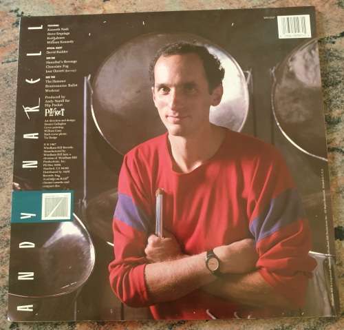 ANDY NARELL The Hammer (VG+/VG+) Windham Hill WH-0107 US Press 1987 - Lyrics - SIGNED BY ANDY NARELL