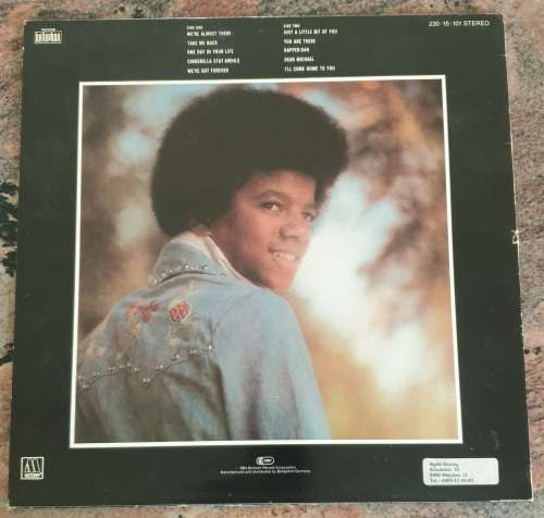 MICHAEL JACKSON Forever Michael (Excellent/VG+) Motown 230-15-101 German Pressing 1983 - VERY RARE
