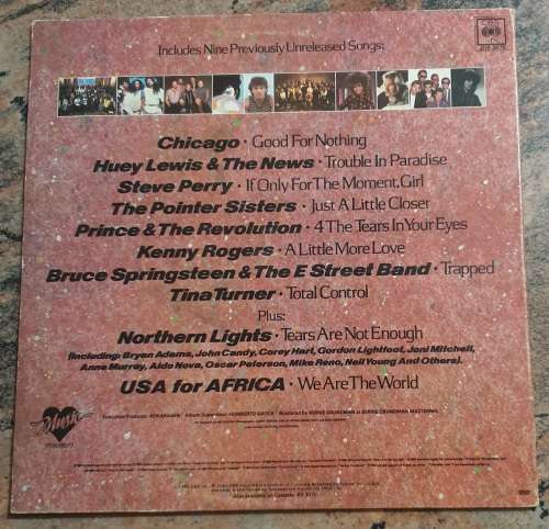 USA FOR AFRICA We Are The World - Gatefold (Very Good+/VG+) CBS JDB 3070 SA Pressing 1985 - RARE