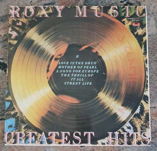 ROXY MUSIC Greatest Hits (VG+/VG+) Polydor 2310 575 South African Pressing