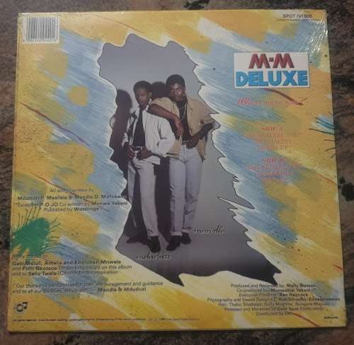 M-M DELUXE (MDU and MANDLA SPIKIRI) Where Were You (VG+/Exc) SPOT (V) 005 SA Press 1989 - VERY RARE