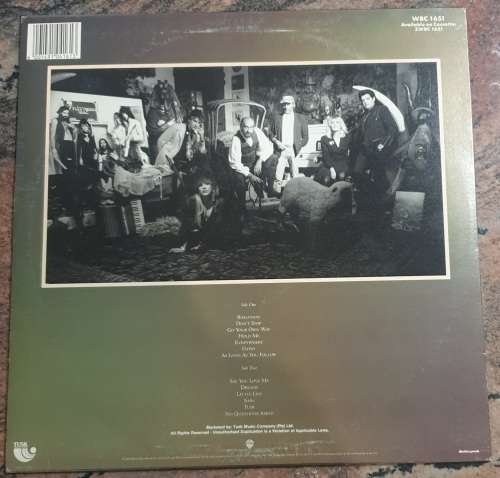 FLEETWOOD MAC Greatest Hits (VG+/VG+) WBC 1651 SA Press 1988 - Inner sleeve with photos and notes