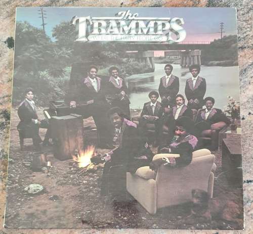 THE TRAMMPS Where The Happy People Go (VG+/VG+) Atlantic ATC 9619 SA Pressing 1976