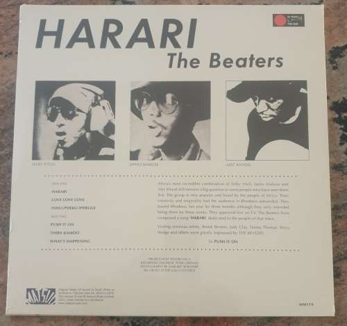 THE BEATERS Harari (New and sealed) The Sun MM119 European Reissue 2021 (ORIGINAL SA ISSUE 1975)