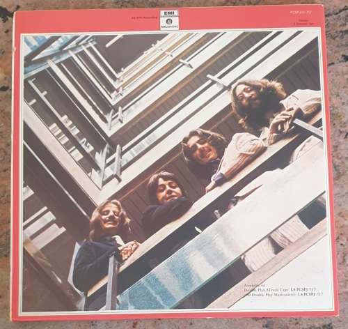 THE BEATLES 1962-1966 - Double LP (VG+/VG+) EMI Parlophone PCSP J(S) 717  - Lyrics - Gatefold