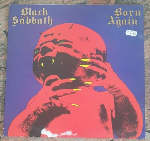 BLACK SABBATH Born Again (Very Good+/Very Good) Vertigo VERL 8 United Kingdom Pressing 1983 - Lyrics