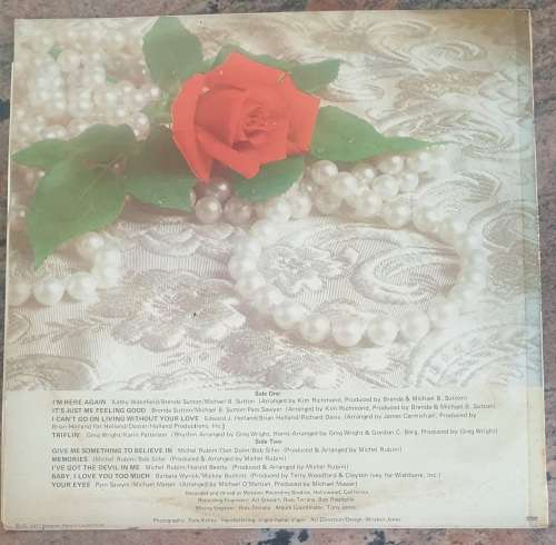THELMA HOUSTON The Devil In Me (Very Good+/Very Good) Motown TMC 5346 SA Pressing 1977 - RARE