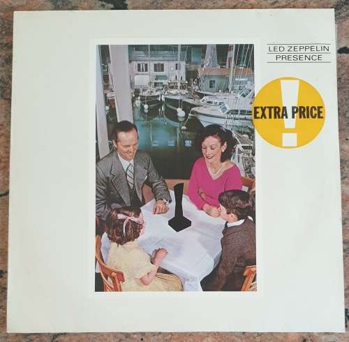 LED ZEPPELIN Presence (Very Good+/Very Good+) Swan Song SSK 59 402 G German Pressing