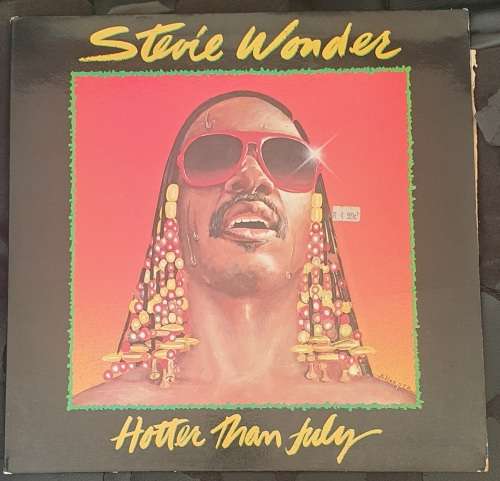 STEVIE WONDER Hotter Than July (VG+/VG+) Motown TMC 5414 SA Pressing 1980 - Gatefold with lyrics