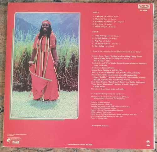 RITA MARLEY Who Feels It Knows It (Excellent/VG+) Tuff Gong Gallo ML 4590 SA Pressing 1982 - RARE