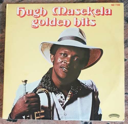 HUGH MASEKELA Golden Hits - Double LP (VG+/VG+) Casablanca NAD 77000 SA Pressing 1977 - VERY RARE