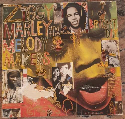 ZIGGY MARLEY and THE MELODY MAKERS One Bright Day (VG+/G+) Virgin VNC 5153 SA Pressing 1989
