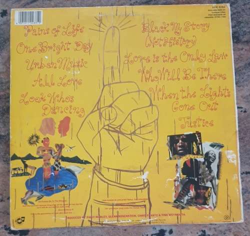 ZIGGY MARLEY and THE MELODY MAKERS One Bright Day (VG+/G+) Virgin VNC 5153 SA Pressing 1989