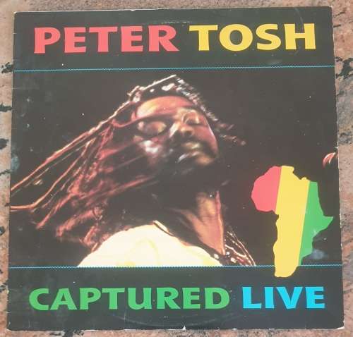 PETER TOSH Captured LIve (Very Good+/Very Good) EMI CCP(L) 2401671 SA Pressing 1984