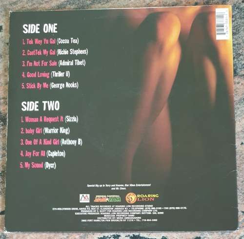 GAL GONE - Various Reggae Dance Hall Artists (Good+/Very Good) MARL 3331 USA Pressing 2004
