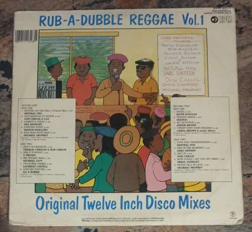 RUB-A-DUBBLE REGGAE VOL. I - Double LP (Good+/Good+) RPM 1247/8 SA Pressing 1988 - VERY RARE