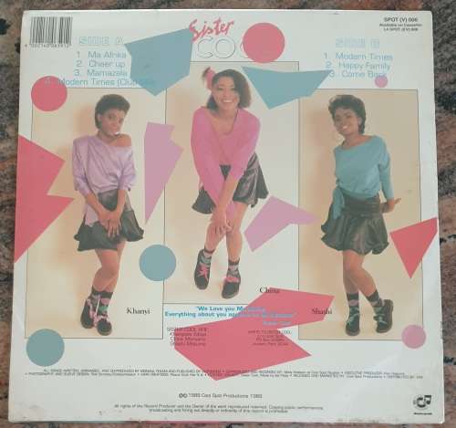 SISTER COOL Ma Afrika (New and sealed) SPOT (V) 006 SA Pressing 1989 - BUBBLEGUM MUSIC