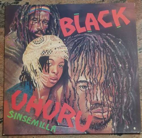BLACK UHURU Sinsemilla (Very Good+/Very Good+) Island ILPS 29593 SA Pressing 1981 - RARE