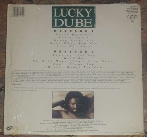 LUCKY DUBE House Of Exile (Very Good+/Very Good+) Gallo LUCKY 7 SA Pressing 1991 - Lyrics