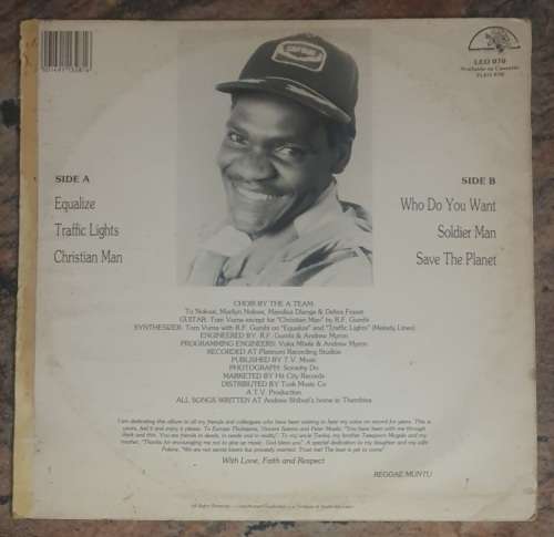 REGGAE MUNTU Equalize (Very Good/Good+) Leopard LEO 070 SA Pressing 1990 - RARE