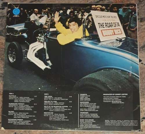 BUDDY RICH The Roar Of `74 (Very Good/Very Good) Groove Merchant GM 528 SA Pressing 1974