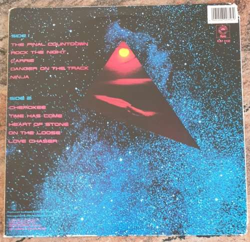 EUROPE The Final Countdown (Very Good/Good+) Epic KSF 3132 SA Pressing 1986