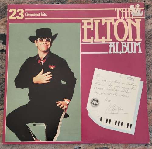 ELTON JOHN 23 Greatest Hits - Double LP (Exc/VG) DJM Records DJL 33509C SA Press 1983 - Gatefold
