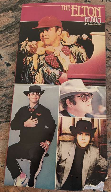 ELTON JOHN 23 Greatest Hits - Double LP (Exc/VG) DJM Records DJL 33509C SA Press 1983 - Gatefold