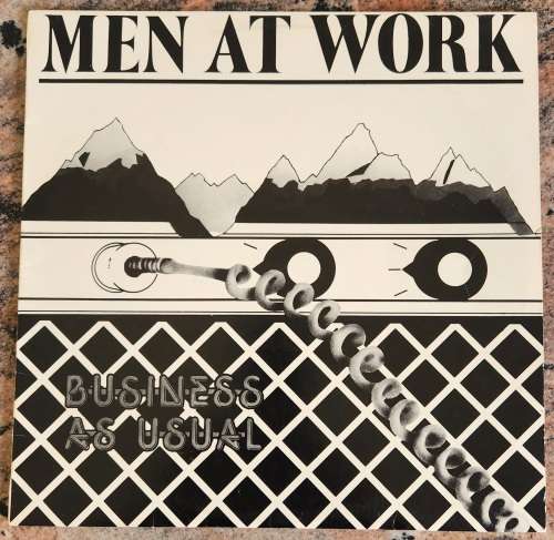 MEN AT WORK Business As Usual (Very Good+/Very Good+) CBS ASF 2734 SA Pressing 1982