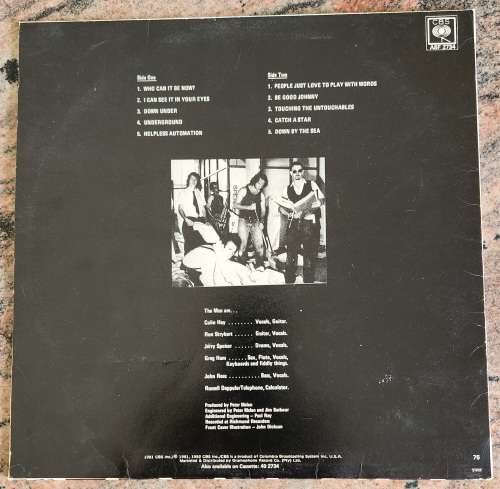 MEN AT WORK Business As Usual (Very Good+/Very Good+) CBS ASF 2734 SA Pressing 1982