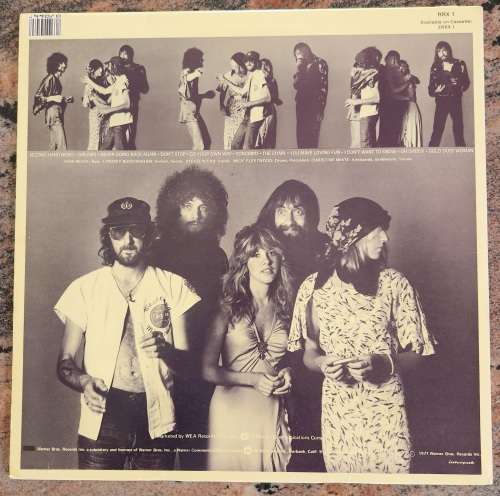 FLEETWOOD MAC Rumours (Very Good+/Very Good+) Warner RRX 1 SA Pressing - Inner sleeve with lyrics