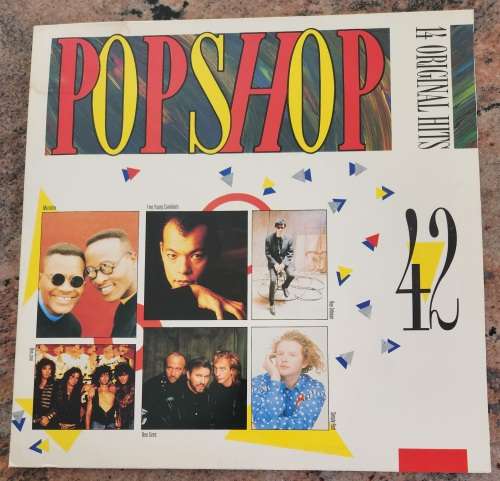 POP SHOP Vol 42 - 14 Original Hits - Gatefold (Very Good+/Very Good+) PS 42 SA Pressing 1989