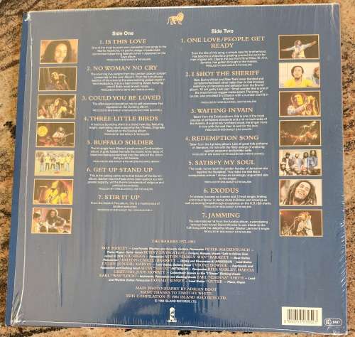 BOB MARLEY & THE WAILERS Legend (VG+/Excellent) Island GEMA LC 0407 German Pressing - 180g Re-issue