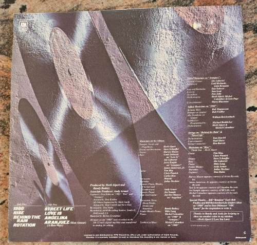 HERB ALPERT Rise (Very Good+/VG+) A and M Records AMLS 64790 South African Pressing