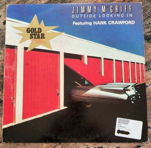 JIMMY McGRIFF Ft. HANK CRAWFORD Outside Looking In (VG+/VG) TK Records GSL 203 SA Pressing 1983