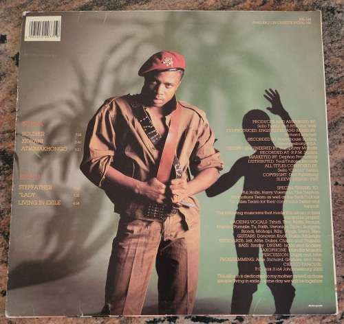 SELLO CHICCO TWALA  Soldier (Very Good+/Very Good+) RoyB RBL 148 SA Pressing 1989 - VERY RARE
