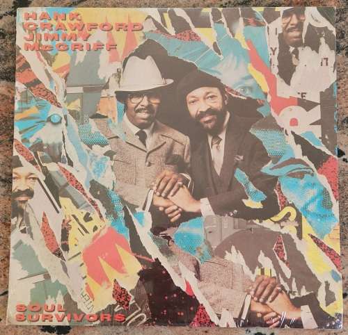 HANK CRAWFORD JIMMY McGRIFF Soul Survivors (New & sealed) Roots FANT 77 SA Pressing 1989