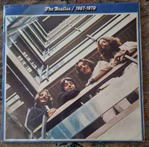 THE BEATLES 1967-1970 - Double LP (VG+/VG+) Parlophone PCSPJ 718 SA Pressing - Lyrics - Gatefold