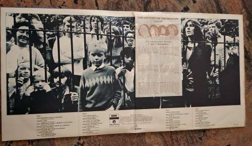 THE BEATLES 1967-1970 - Double LP (VG+/VG+) Parlophone PCSPJ 718 SA Pressing - Lyrics - Gatefold