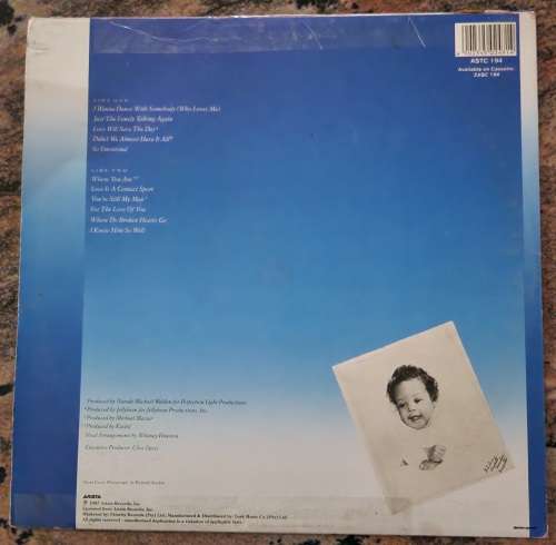WHITNEY HOUSTON Whitney (Good+/Good+) Arista ASTC 194 SA Pressing 1987 - Lyrics inside