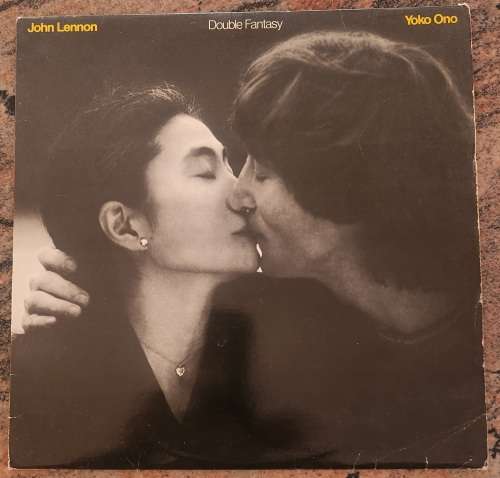 JOHN LENNON YOKO ONO Double Fantasy (VG+/VG) K99131 UK Pressing - Insert & Lyrics inside