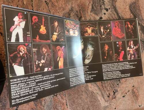 BOSTON Don`t Look Back - Gatefold (Very Good+/Very Good+) Epic DNW 2133 SA Pressing 1978 - Lyrics