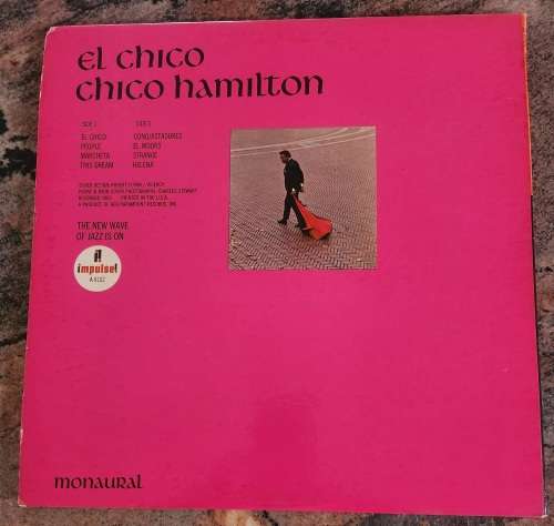 CHICO HAMILTON El Chico - USA (VG/VG+) Impulse AS 9102 USA - Gatefold - VERY RARE