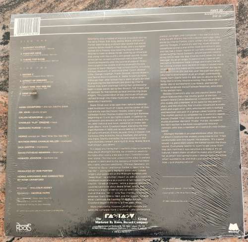 HANK CRAWFORD Midnight Ramble (New and sealed) Roots FANT 39 SA Pressing 1988