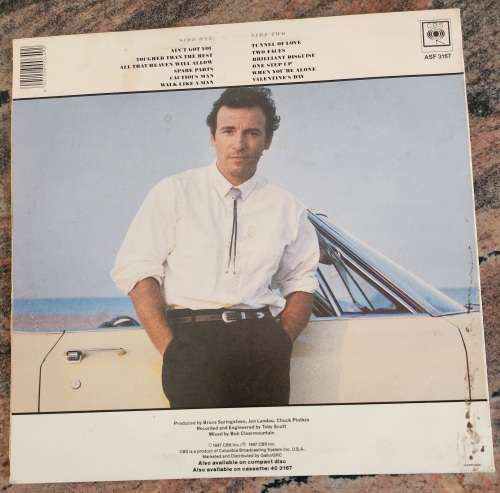 BRUCE SPRINGSTEEN Tunnel of Love (Very Good/Very Good) CBS ASF 3167 SA Press 1987 - Lyrics