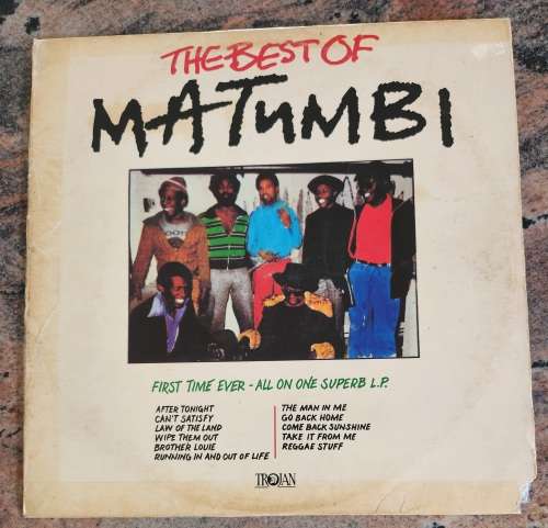 MATUMBI The Best Of (Good+/Fair) Trojan Rasta 1526 SA Pressing - RARE