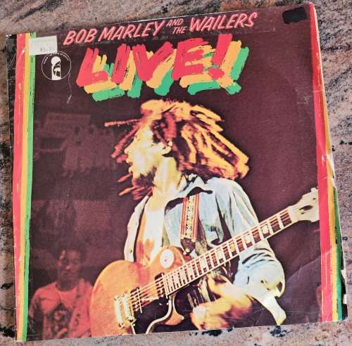 BOB MARLEY & THE WAILERS Live! (Good+/Fair) Island STAR 205 SA Pressing 1975