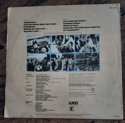 JIMMY CLIFF Give The People What They Want (VG/G+) WEA RRC 2245 SA Pressing 1981